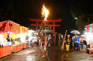 赤沢集落祭礼 天狗様